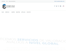 Tablet Screenshot of conecam.com